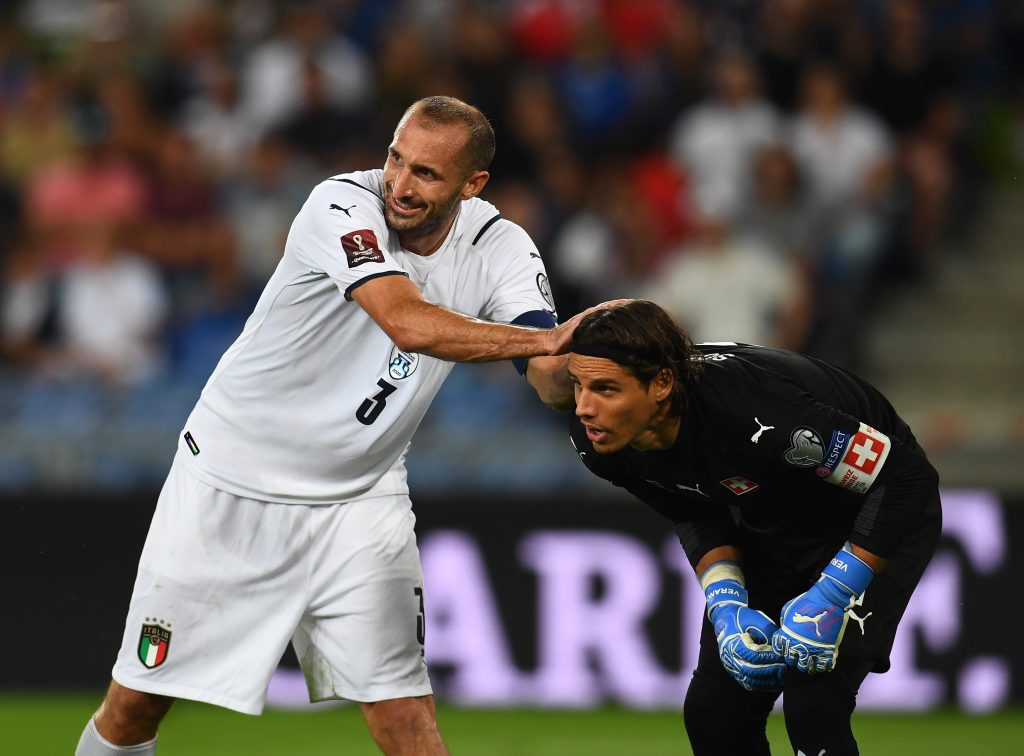Italia-Svizzera, Sommer con Chiellini
