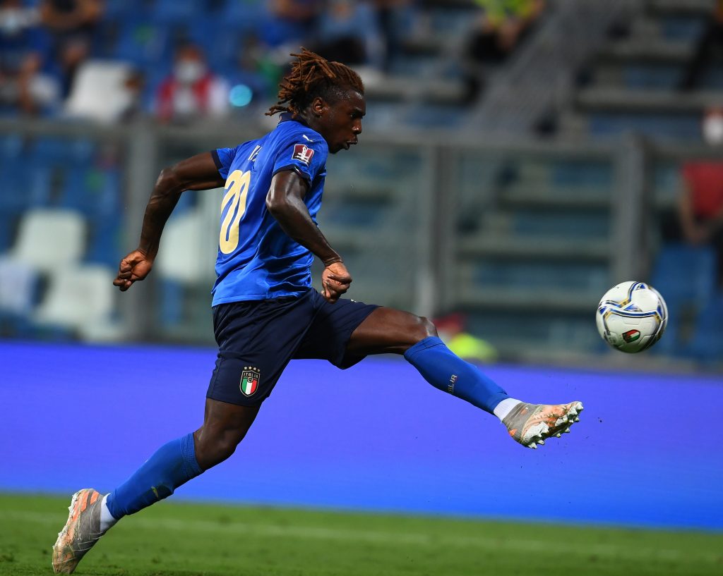 Moise Kean, attaccante  dell'Italia e della Juventus.