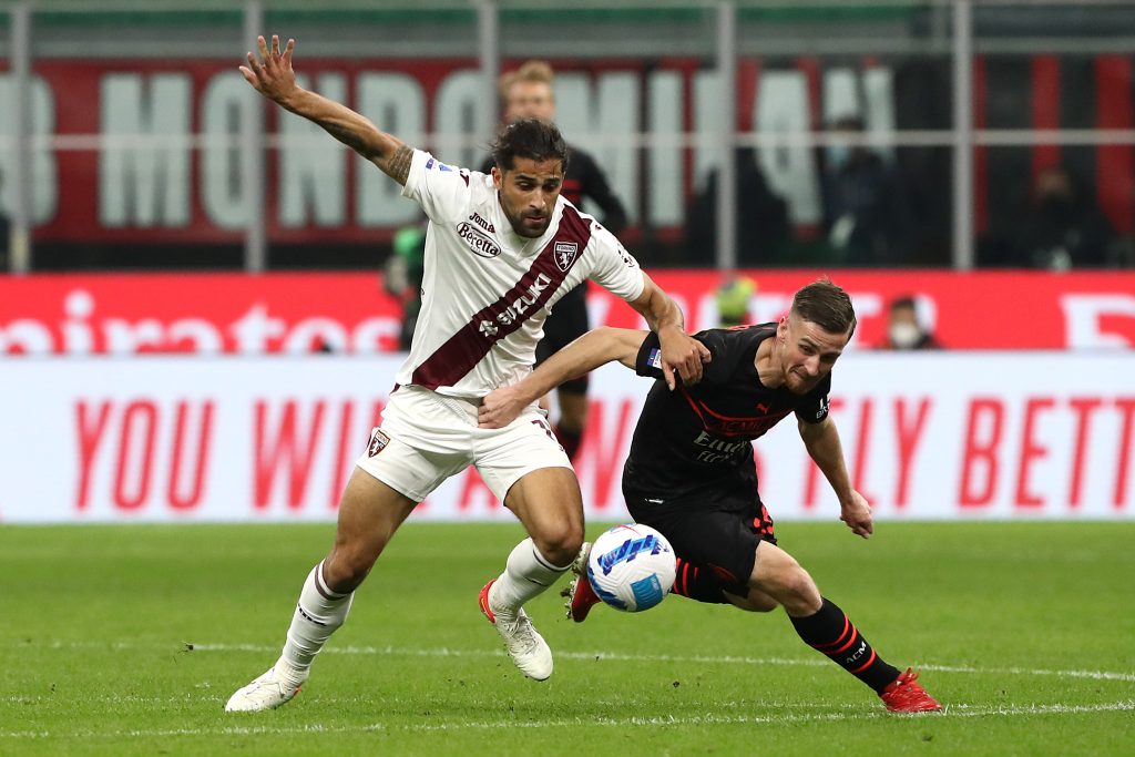 Ricardo Rodriguez con Alexis Saelemaekers.