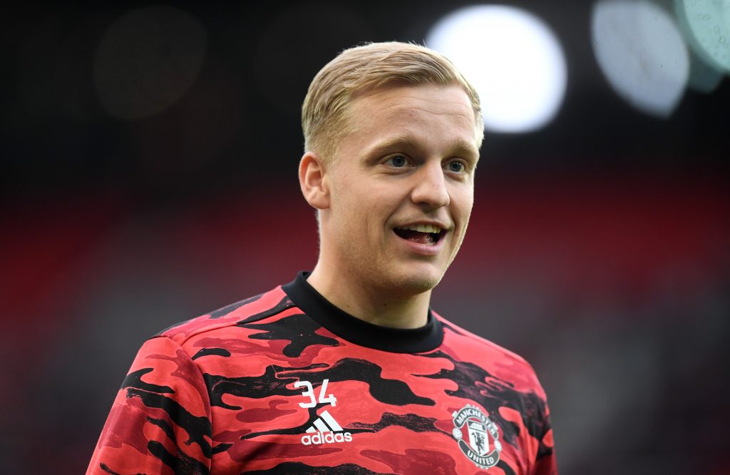 Donny van de Beek, olandese del Manchester United