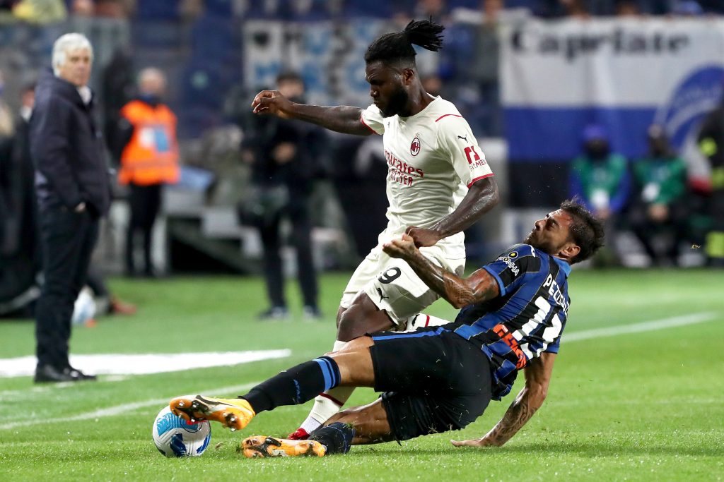 Franck Kessie in azione.