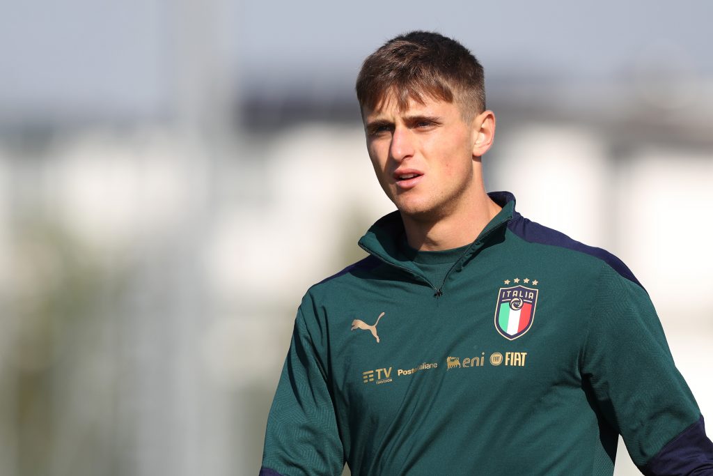 Lorenzo Colombo, attaccante della SPAL ma di proprietà del Milan.