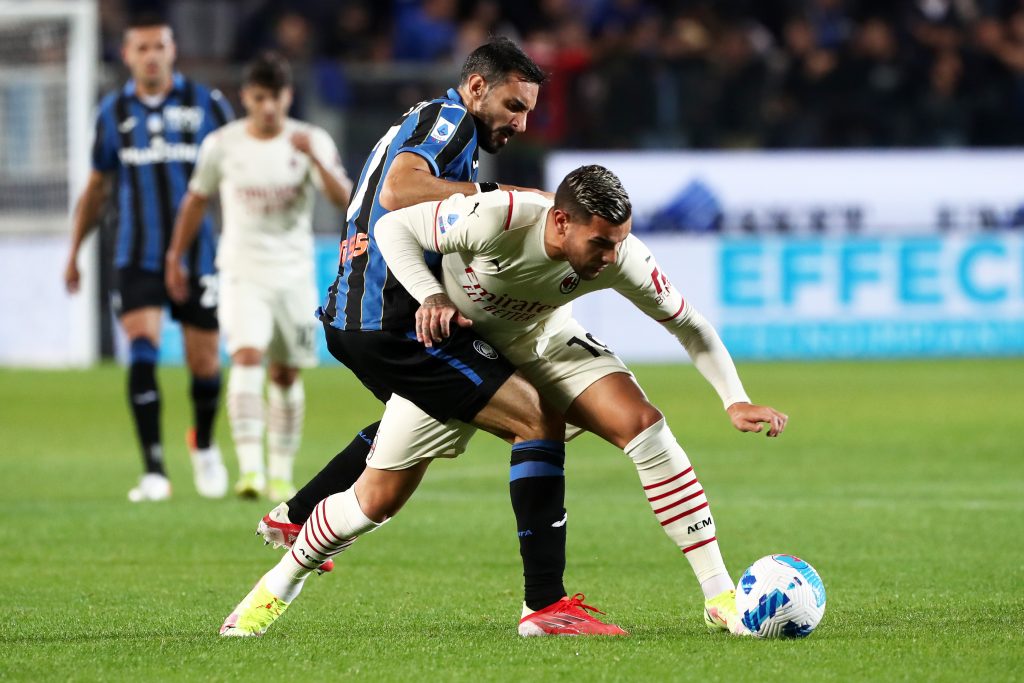 Theo in azione.
