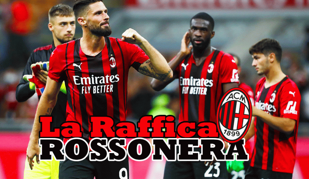 Raffica rossonera 3 novembre 2021