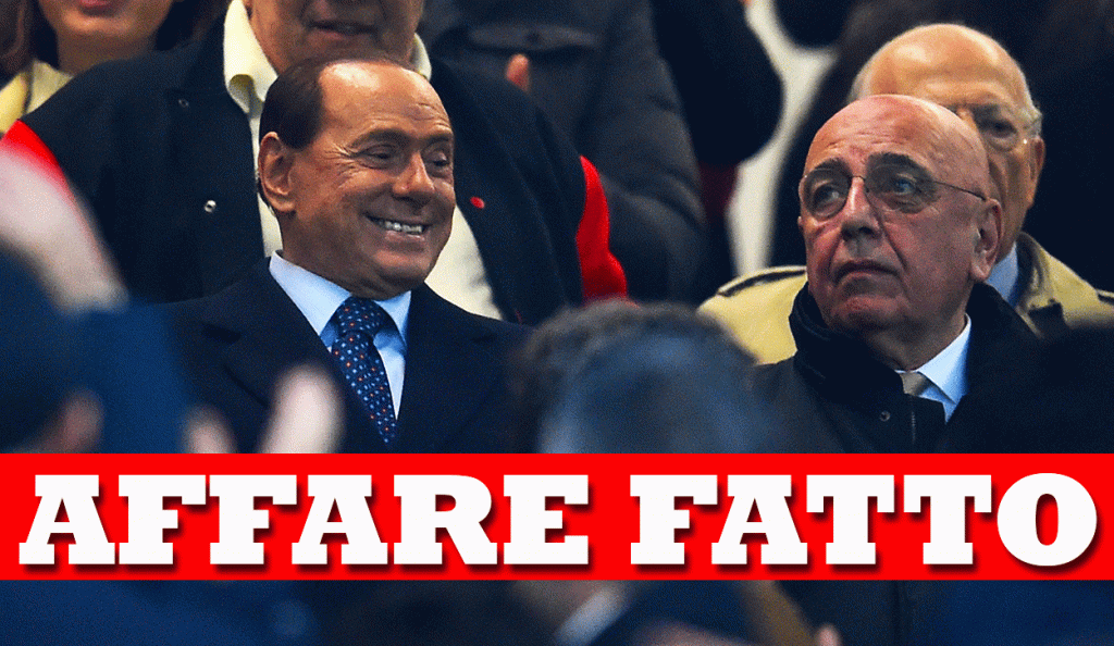 Silvio Berlusconi e Adriano Galliani