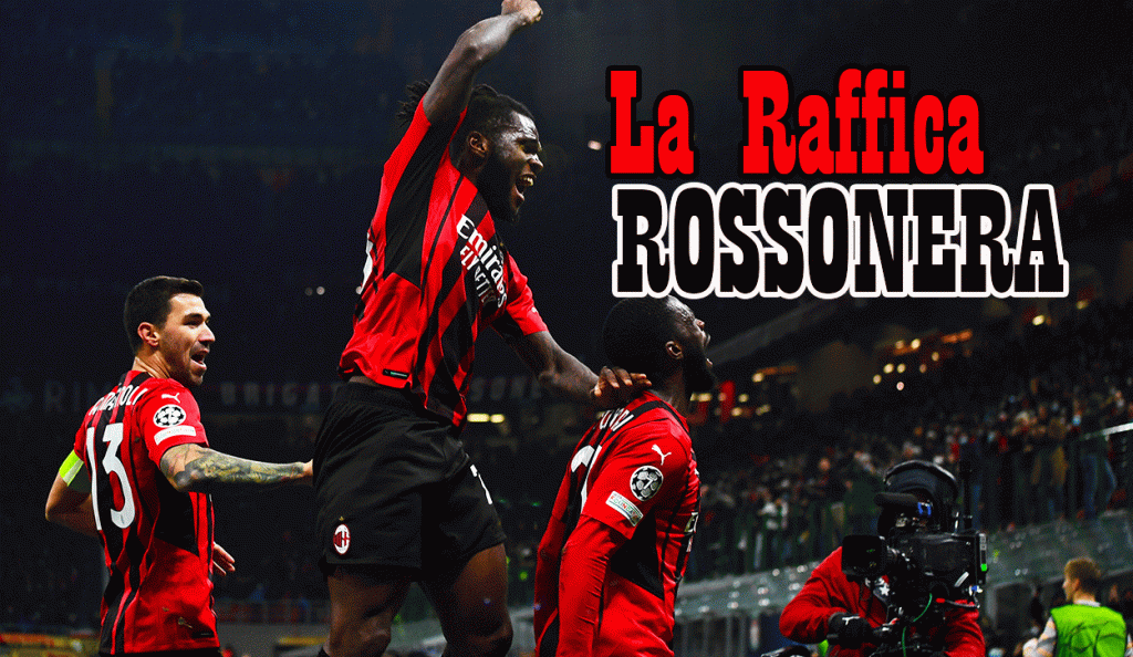 Raffica rossonera 16 gennaio 2022