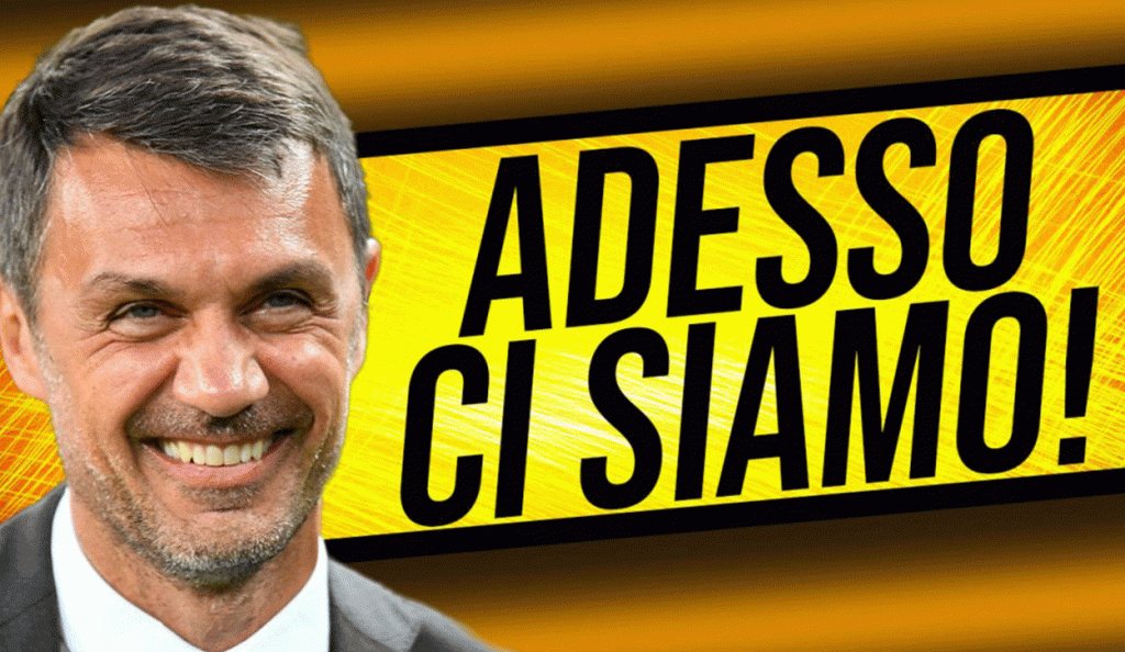Annuncio in diretta primo colpo del Milan