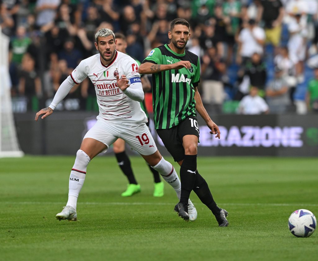 Theo Hernandez e Domenico Berardi