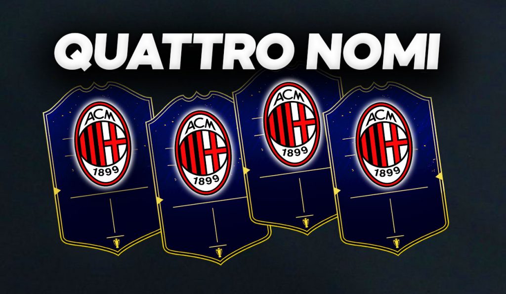 News Milan, quattro nomi sul mercato.