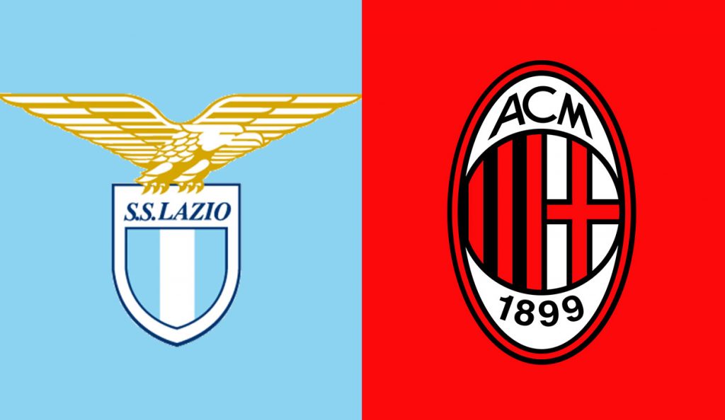 La diretta live di Lazio-Milan.