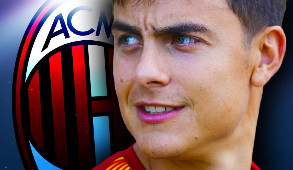Mercato Milan, news su Dybala.
