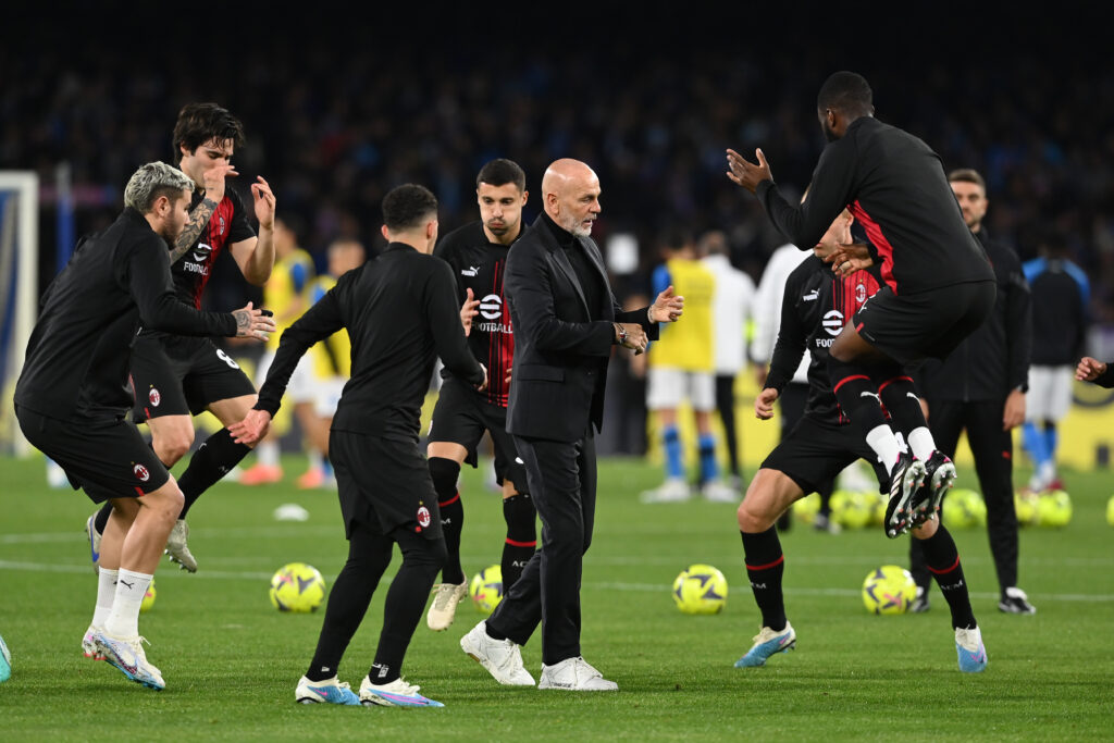 SSC Napoli v AC Milan - Serie A