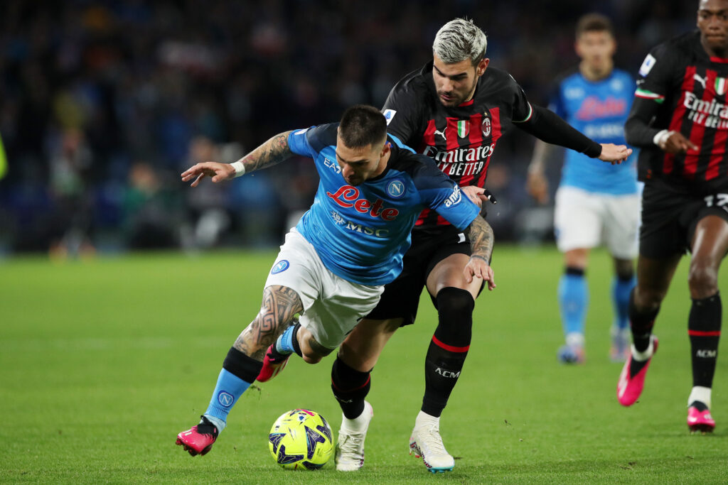 SSC Napoli v AC Milan - Serie A