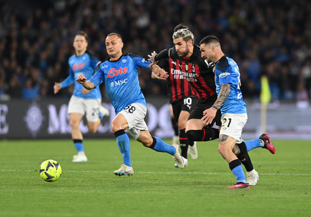 SSC Napoli v AC Milan - Serie A