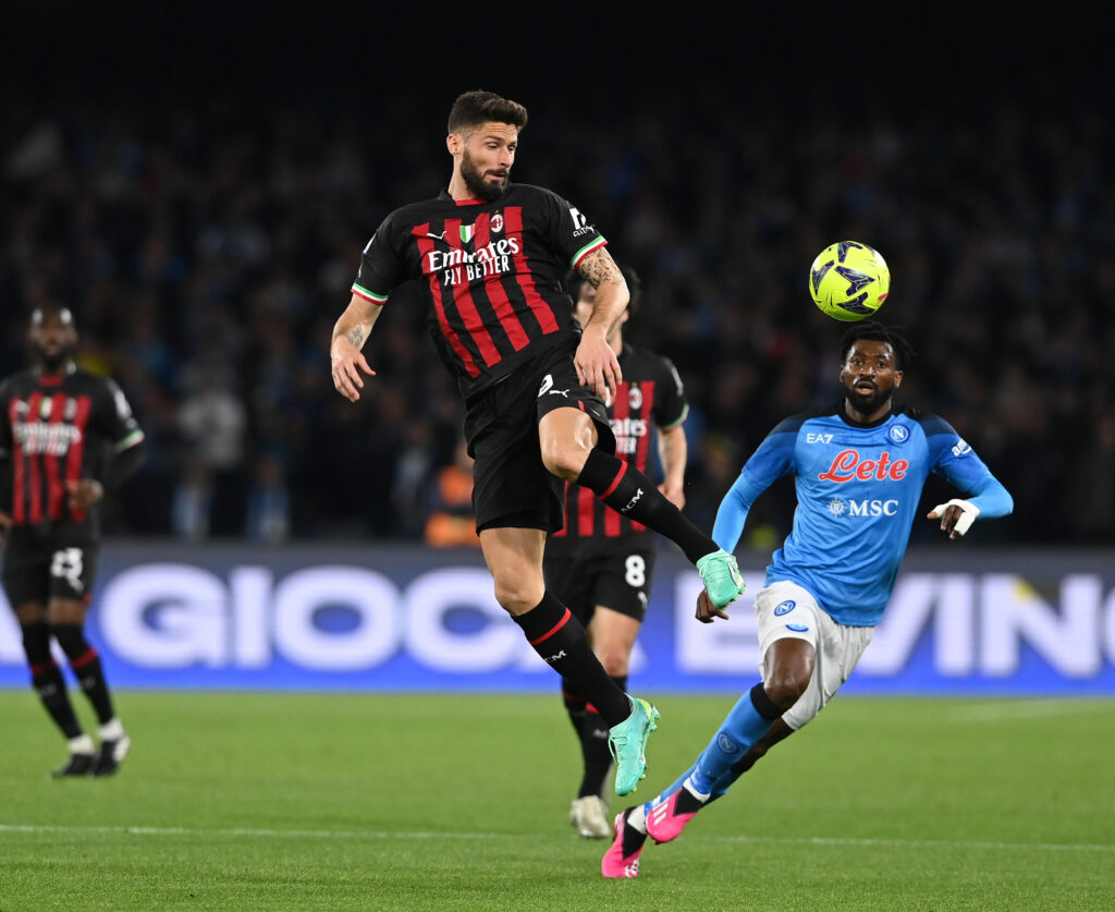 SSC Napoli v AC Milan - Serie A