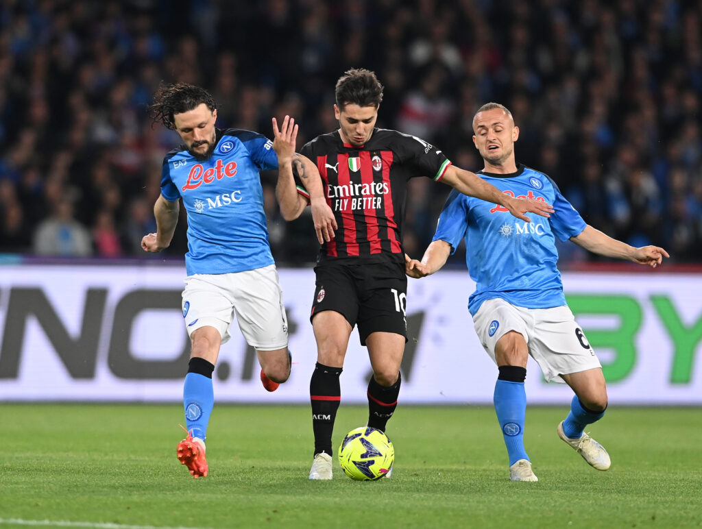 SSC Napoli v AC Milan - Serie A