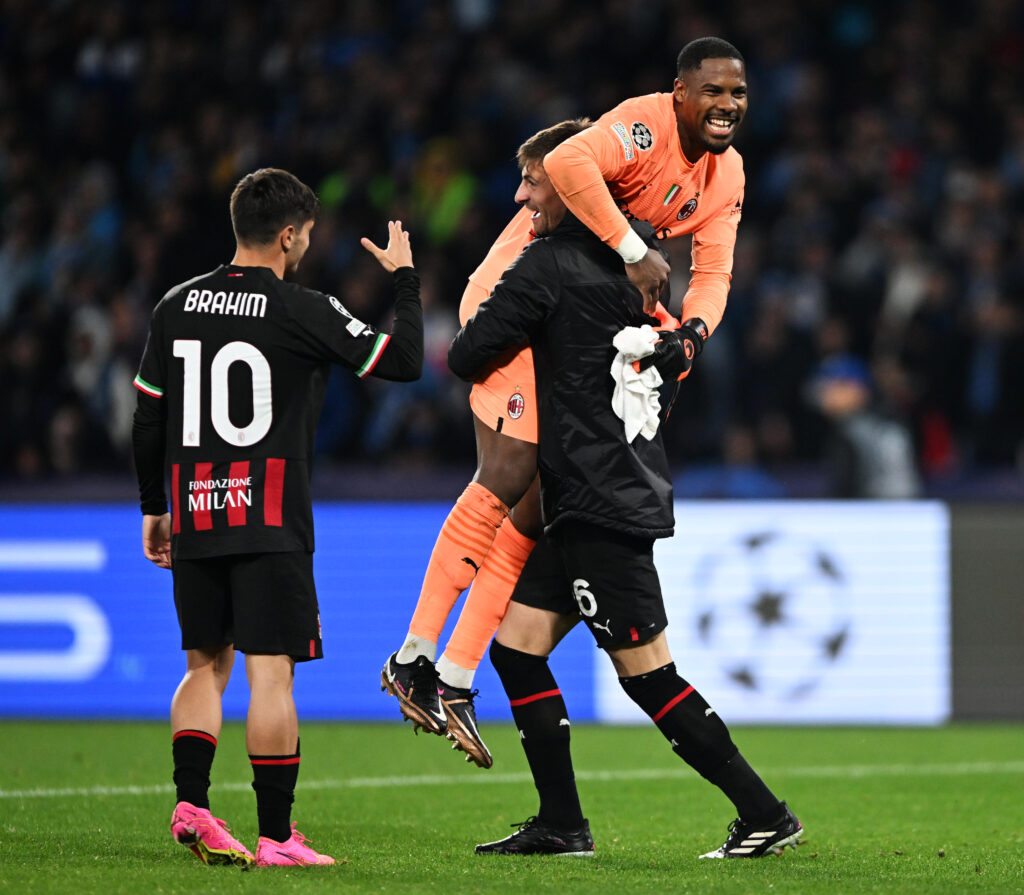 SSC Napoli v AC Milan: Quarterfinal Second Leg - UEFA Champions League