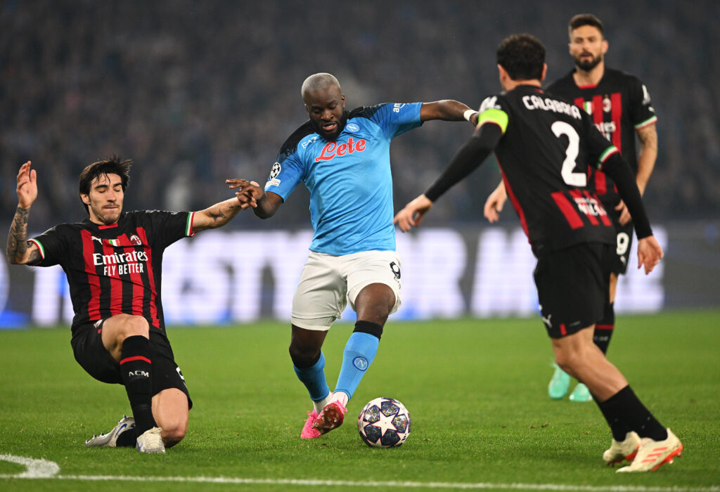 SSC Napoli v AC Milan: Quarterfinal Second Leg - UEFA Champions League