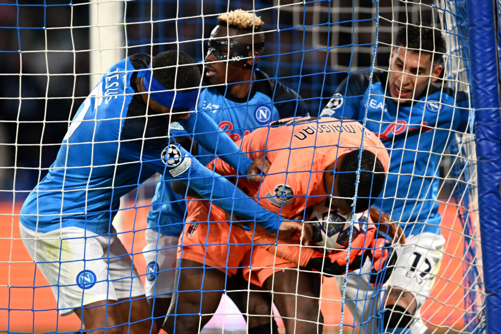 SSC Napoli v AC Milan: Quarterfinal Second Leg - UEFA Champions League