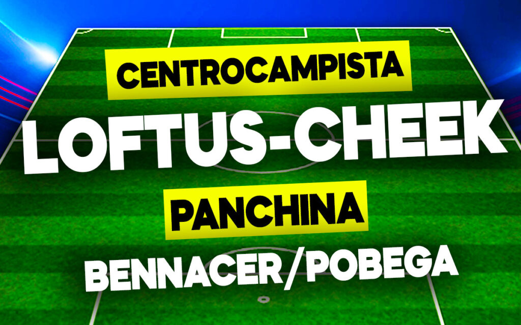 Loftus-Cheek-Bennacer e Pobega
