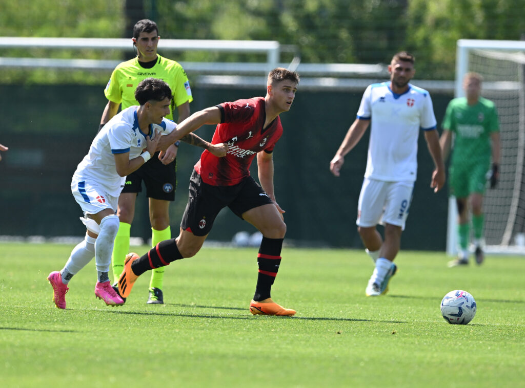 AC Milan v Novara - Pre-season Friendly
