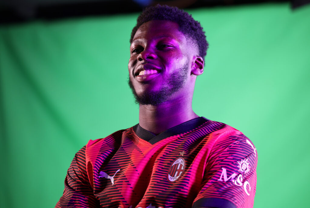 AC Milan Unveil New Signing Yunus Dimoara Musah