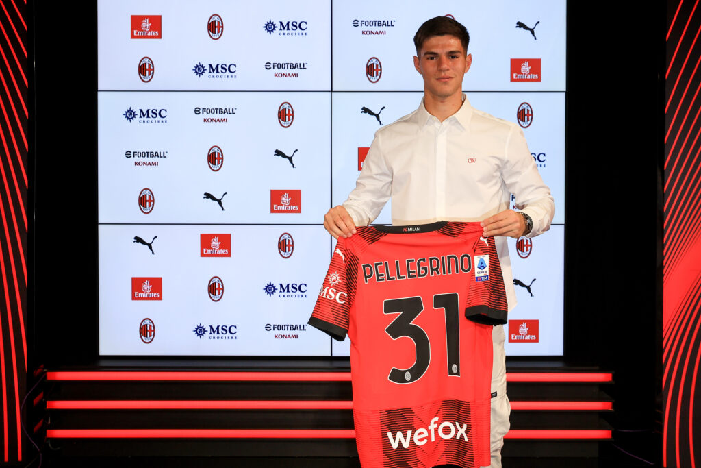 AC Milan Unveil New Signing Marco Pellegrino
