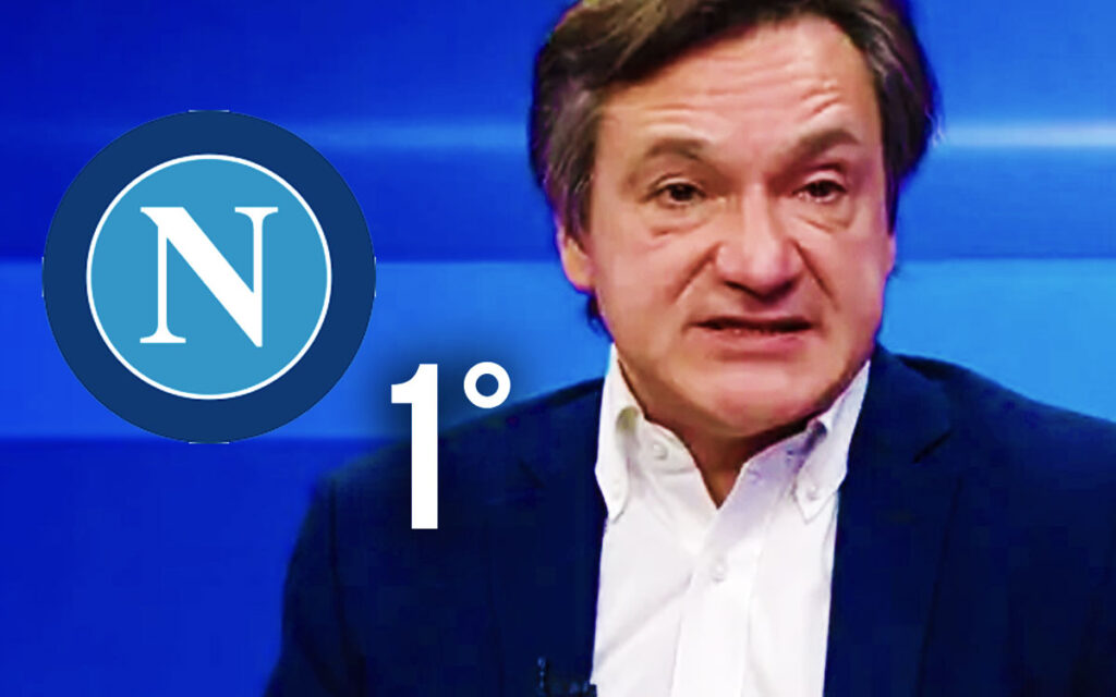 Caressa sul Napoli.
