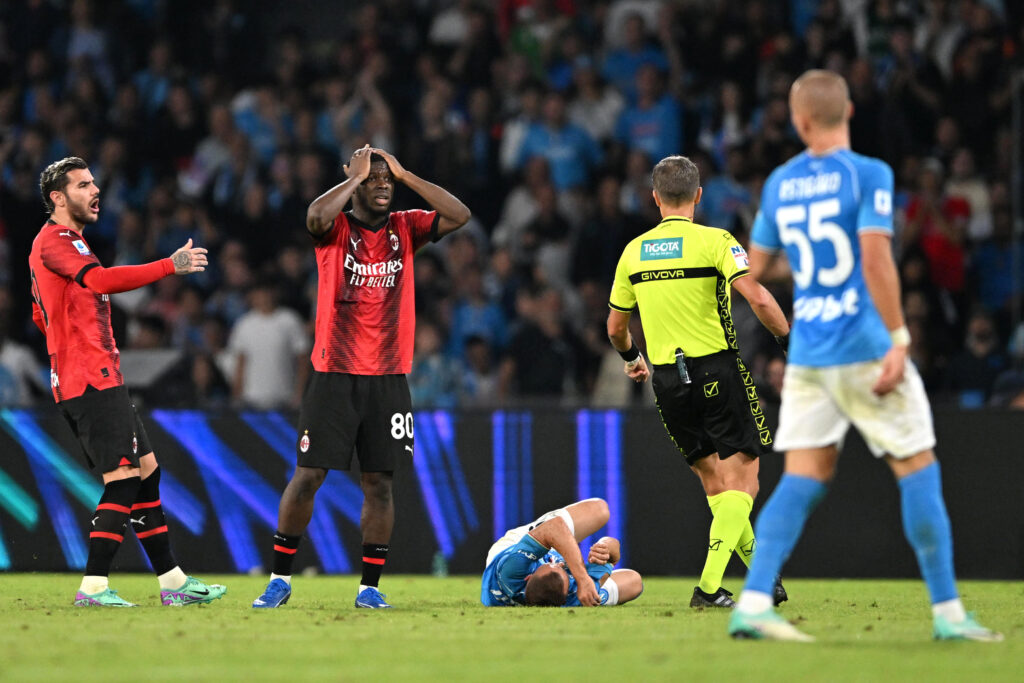 SSC Napoli v AC Milan - Serie A TIM