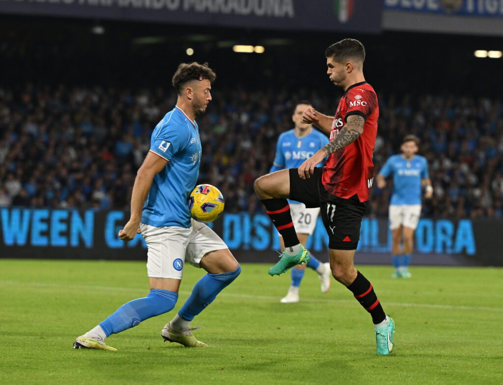 SSC Napoli v AC Milan - Serie A TIM