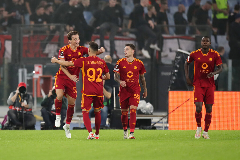 AS Roma v SK Slavia Praha: Group G - UEFA Europa League 2023/24