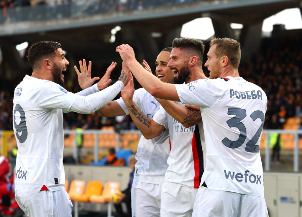 US Lecce v AC Milan - Serie A TIM