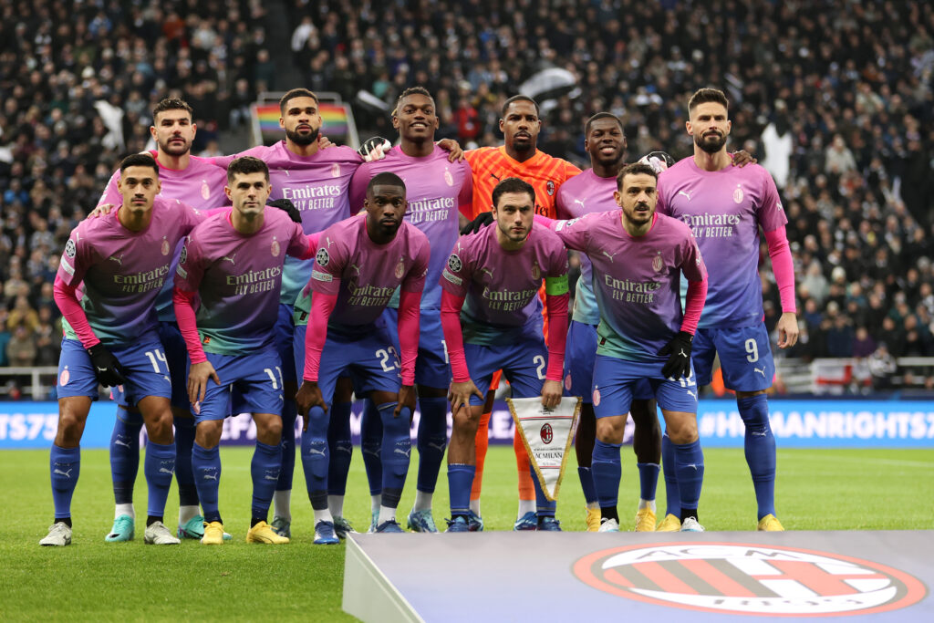 Newcastle United FC v AC Milan: Group F - UEFA Champions League 2023/24