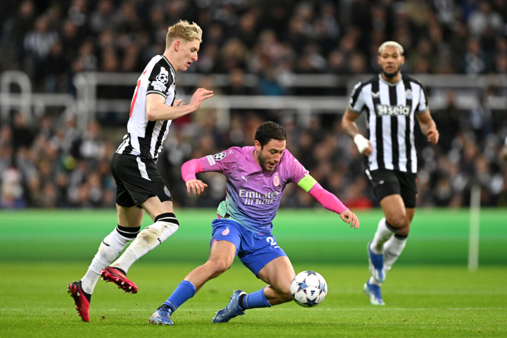 Newcastle United FC v AC Milan: Group F - UEFA Champions League 2023/24