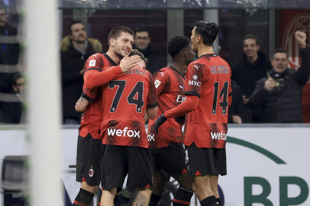 AC Milan v Cagliari Calcio: Round of 16 - Coppa Italia