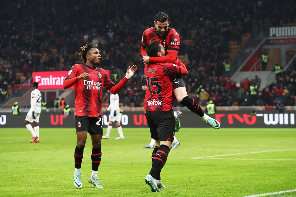 AC Milan v Cagliari Calcio - Coppa Italia