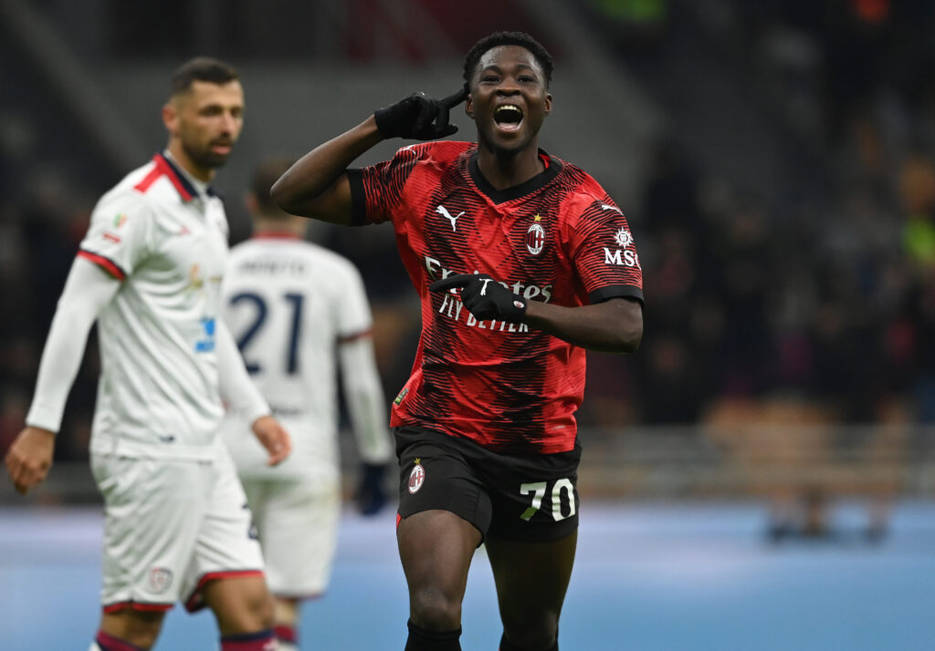 AC Milan v Cagliari Calcio - Coppa Italia