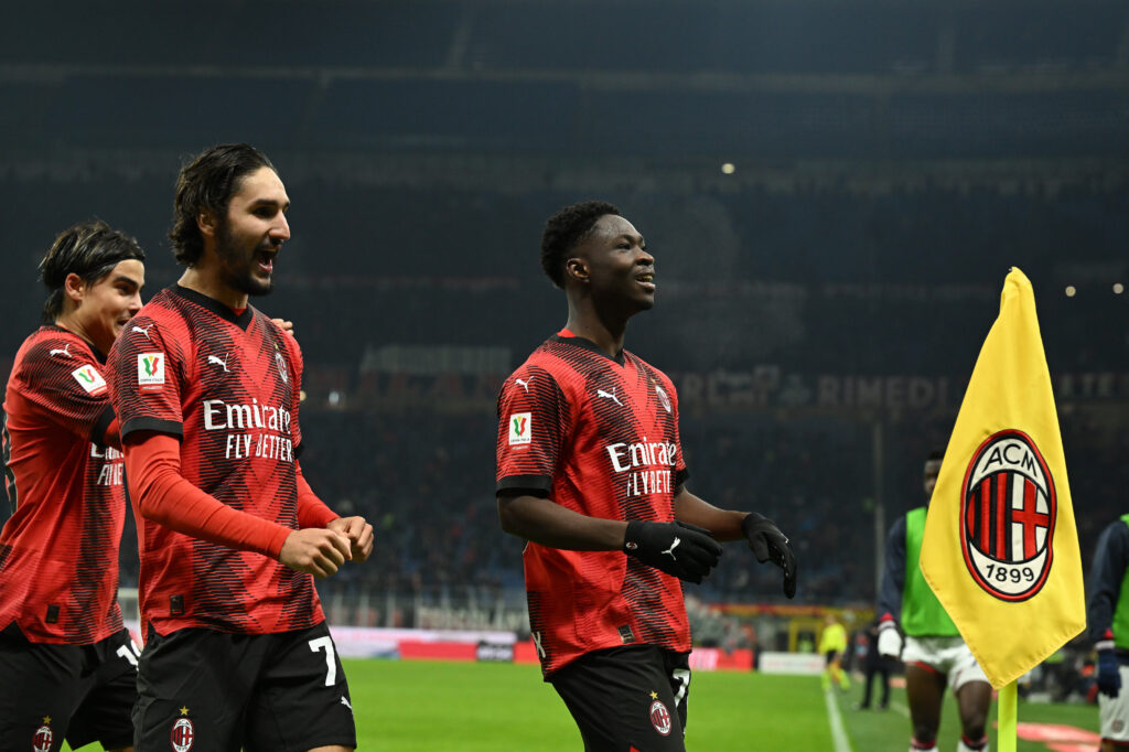 AC Milan v Cagliari Calcio - Coppa Italia