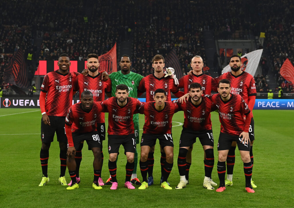 AC Milan v Stade Rennais FC: Playoff First Leg - UEFA Europa League 2023/24