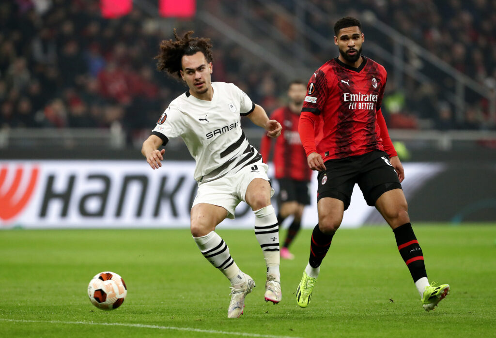 AC Milan v Stade Rennais FC: Playoff First Leg - UEFA Europa League 2023/24