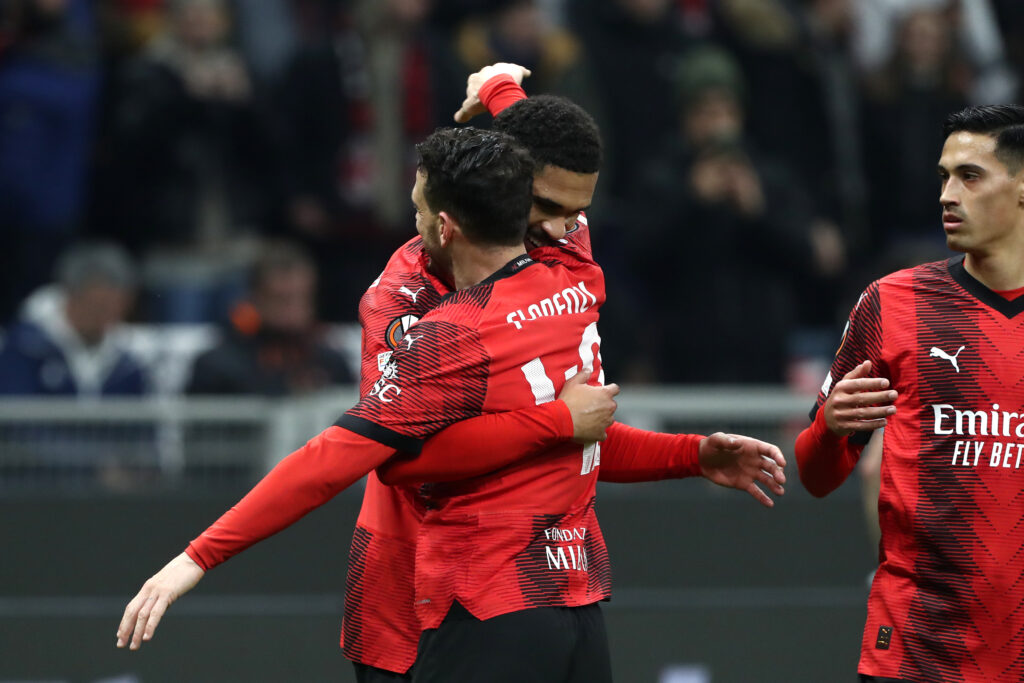 AC Milan v Stade Rennais FC: Playoff First Leg - UEFA Europa League 2023/24