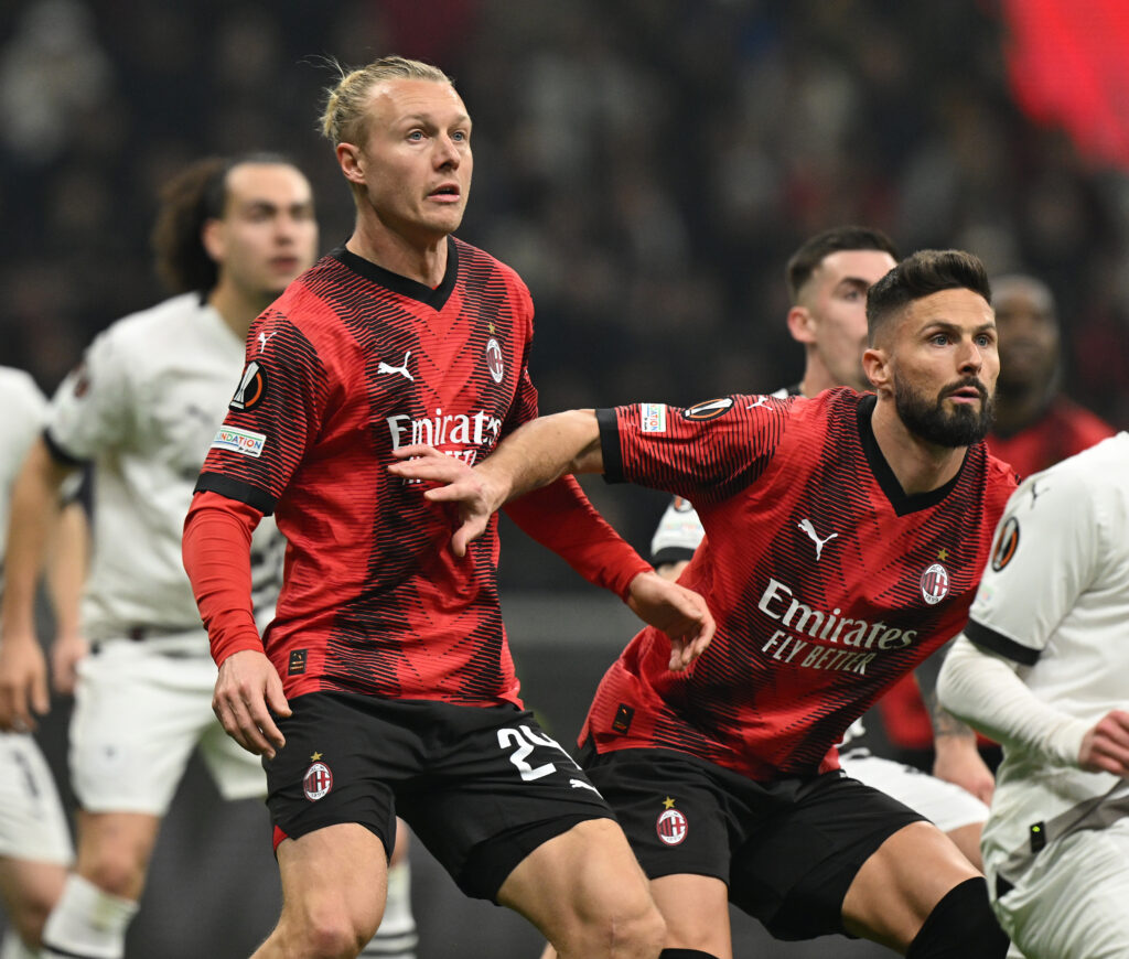 AC Milan v Stade Rennais FC: Playoff First Leg - UEFA Europa League 2023/24