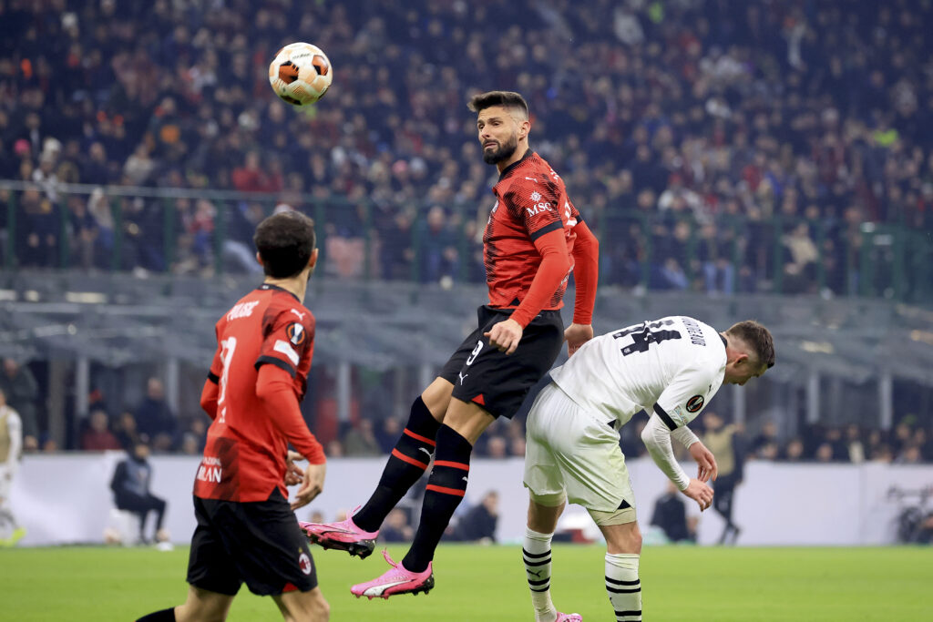 AC Milan v Stade Rennais FC: Playoff First Leg - UEFA Europa League 2023/24