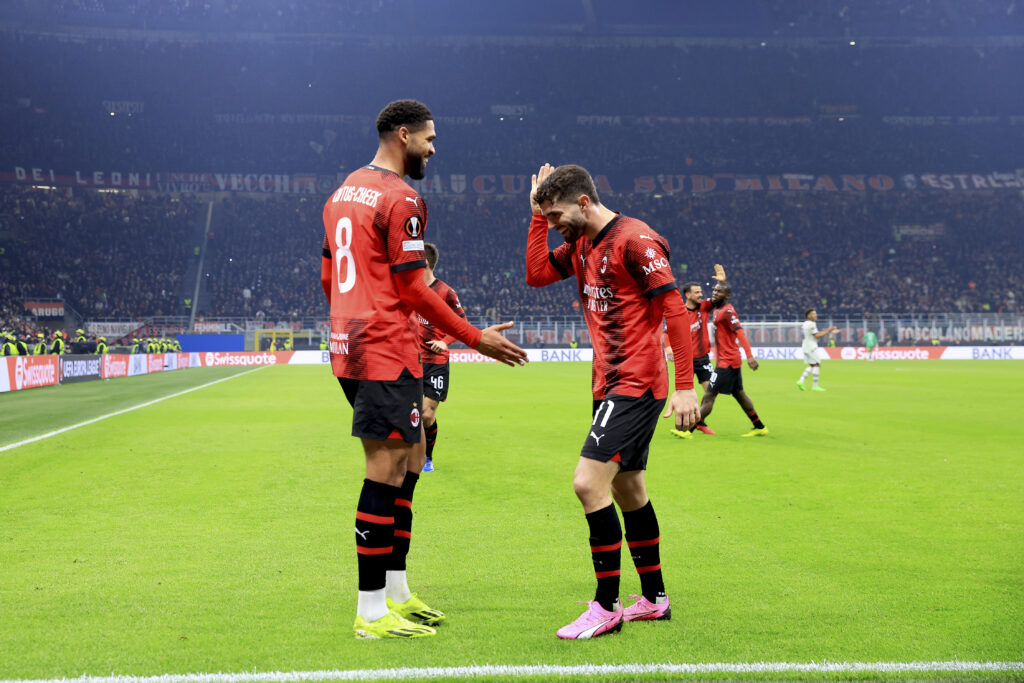 AC Milan v Stade Rennais FC: Playoff First Leg - UEFA Europa League 2023/24