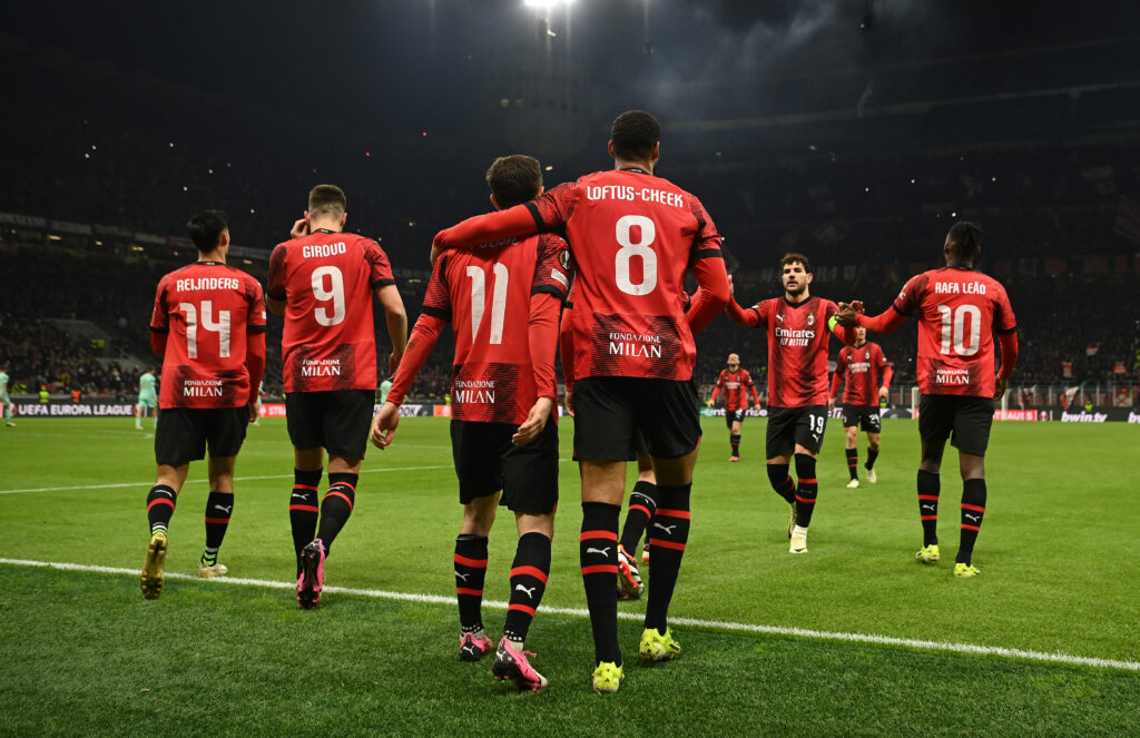 AC Milan v Slavia Praha: Round of 16 First Leg - UEFA Europa League 2023/24