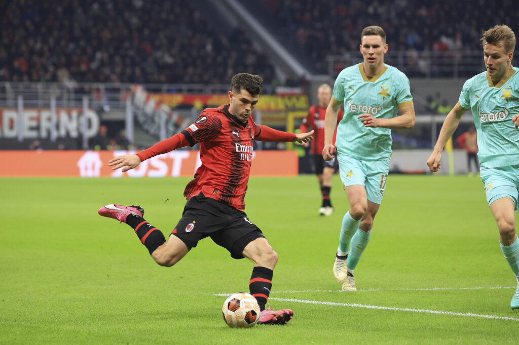 AC Milan v Slavia Praha: Round of 16 First Leg - UEFA Europa League 2023/24