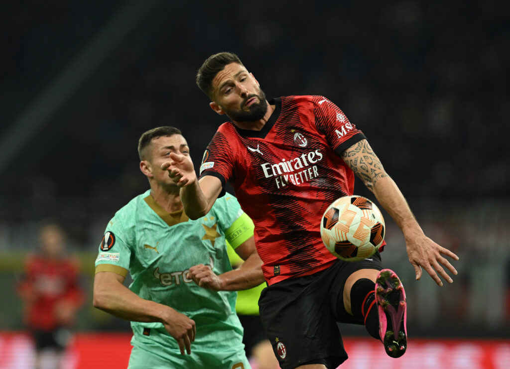 AC Milan v Slavia Praha: Round of 16 First Leg - UEFA Europa League 2023/24
