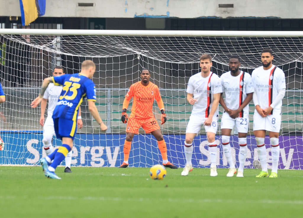 Hellas Verona FC v AC Milan - Serie A TIM