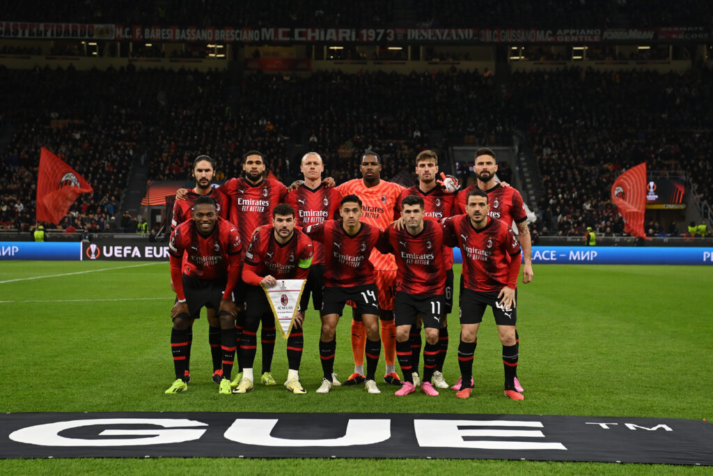AC Milan v Slavia Praha: Round of 16 First Leg - UEFA Europa League 2023/24