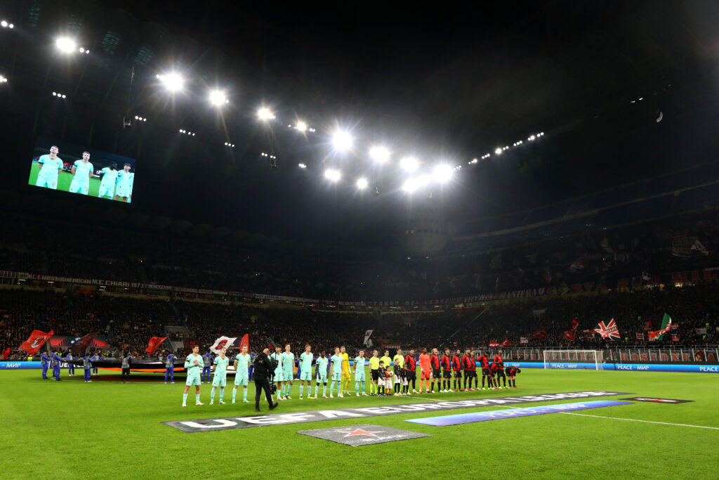 AC Milan v Slavia Praha: Round of 16 First Leg - UEFA Europa League 2023/24